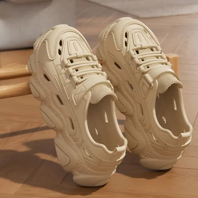Men's High-End Summer Wading Shoes for Men, Breathable, Non-Slip, Wear-Resistant, Beach Deodorant, Driving and Fishing Sandals for Men