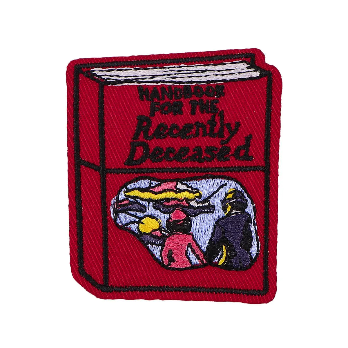 Horror Movie Book Patch Halloween Embroidery Patch Iron On Patches For Clothing Thermoadhesive Patches On Clothes DIY Sew Badges