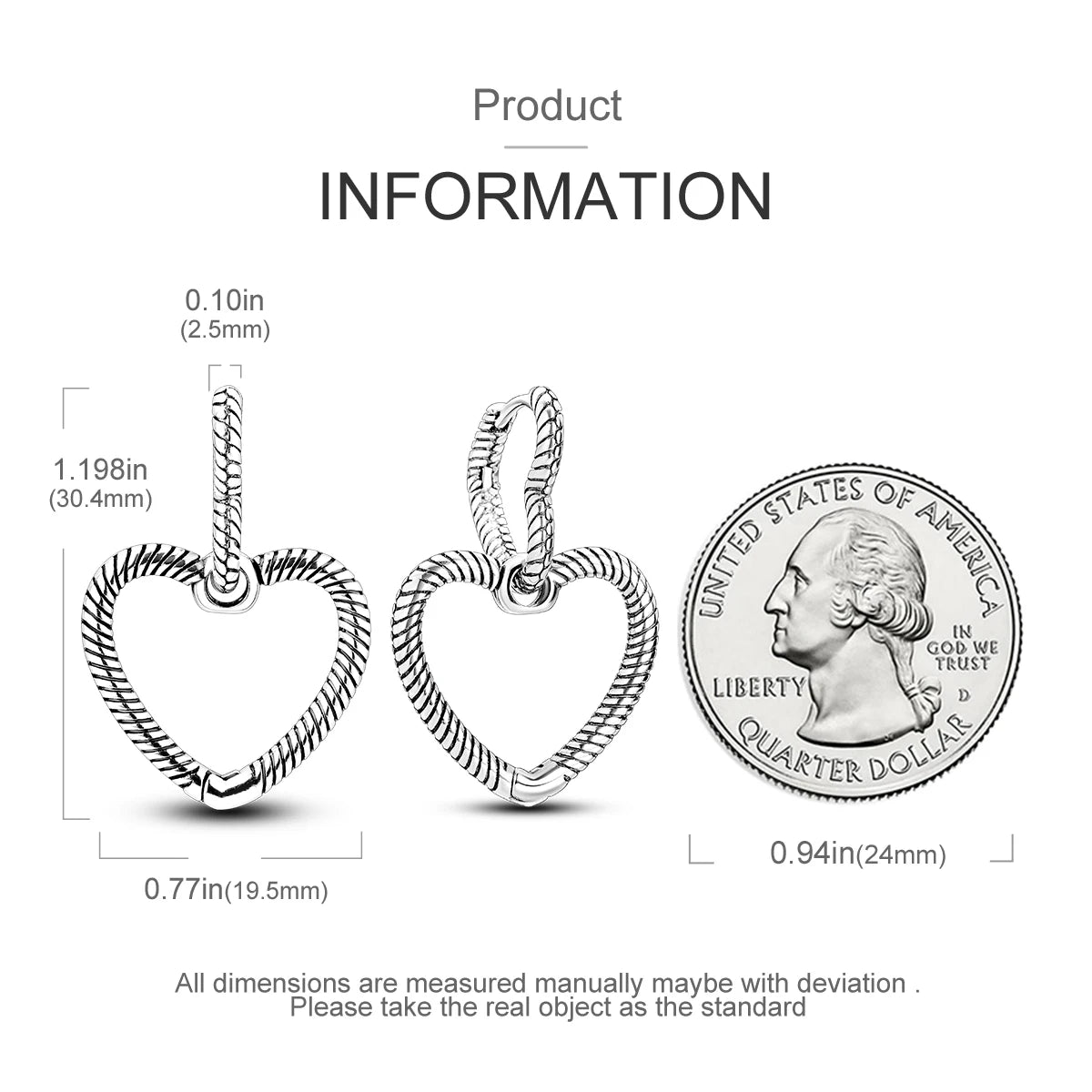925 Silver Hoop Earrings For Woman Pendientes Zircon Heart Shape Star Eardrop Original Earring Fashion Jewelry
