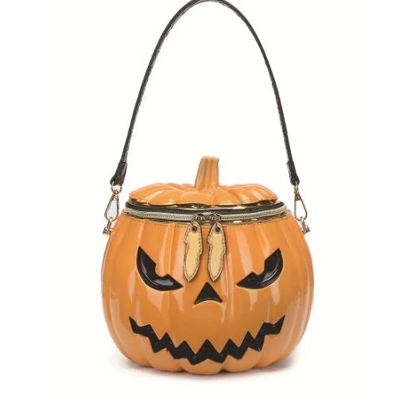 Halloween Pumpkin Shape Women's Shoulder bag shion Purses and Handbags Girl's Crossbody Bag Designer Clutch Fun Cartoon Bags