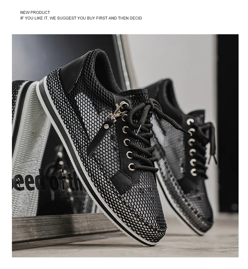 CYYTL Summer Shoes For Men Mesh Sneakers Casual Breathable Outdoor Running Tennis Sports Hiking Luxury Platform Designer Loafers
