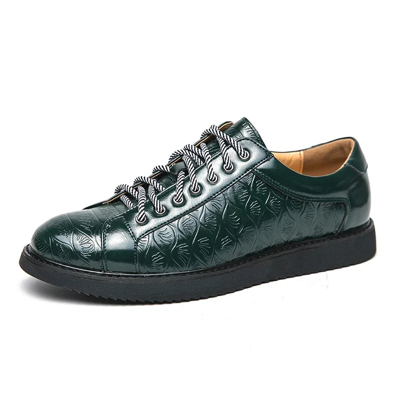 Original Sneakers Replicas Summer Shoes for Men Shoes 2024 Style Men Leather Shoe Natural Cowhide Leather Social Shoe Male Women