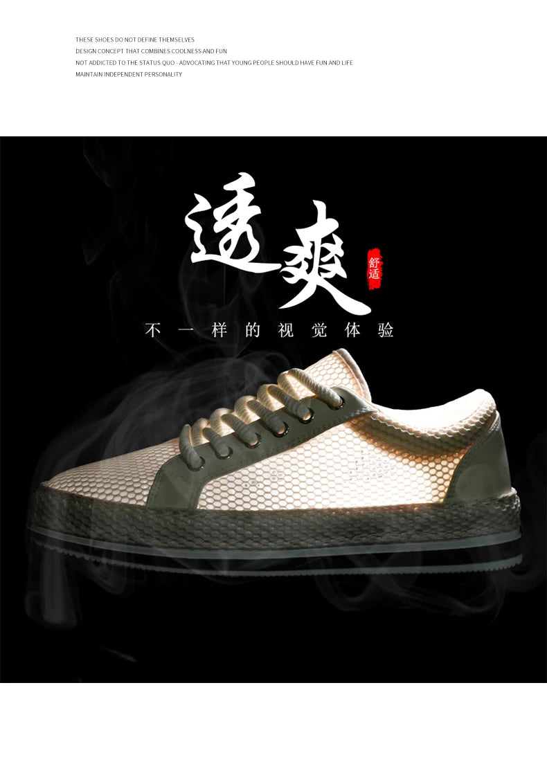 CYYTL Summer Shoes For Men Mesh Sneakers Casual Breathable Outdoor Running Tennis Sports Hiking Luxury Platform Designer Loafers