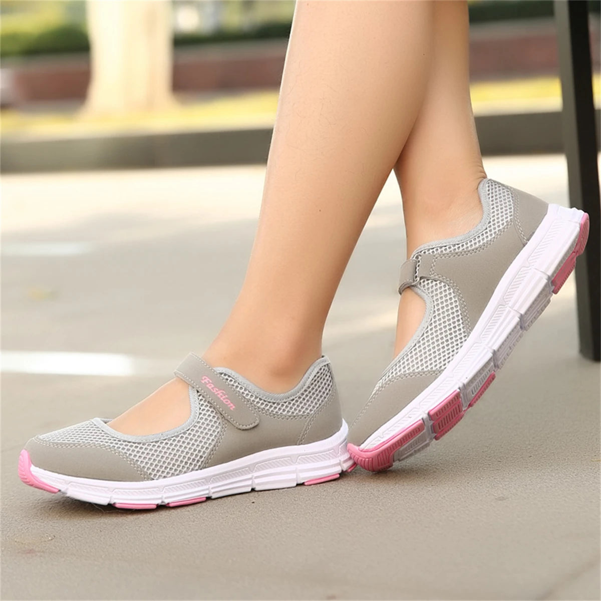 Clearance_Summer new style women's shoes sports shoes mesh breathable casual running shoes all-match lightweight mother shoes no