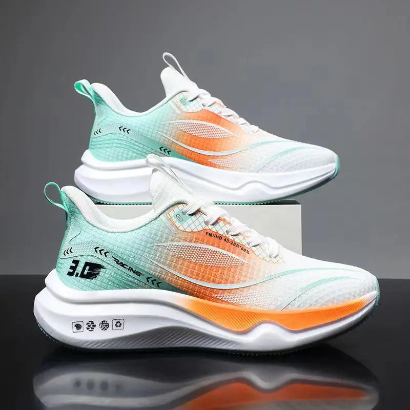 Men's Sneakers Casual Breathable Sports Shoes Men Anti Slip Wear-resistant Running Shoes Outdoor Walking Training Tennis Shoes