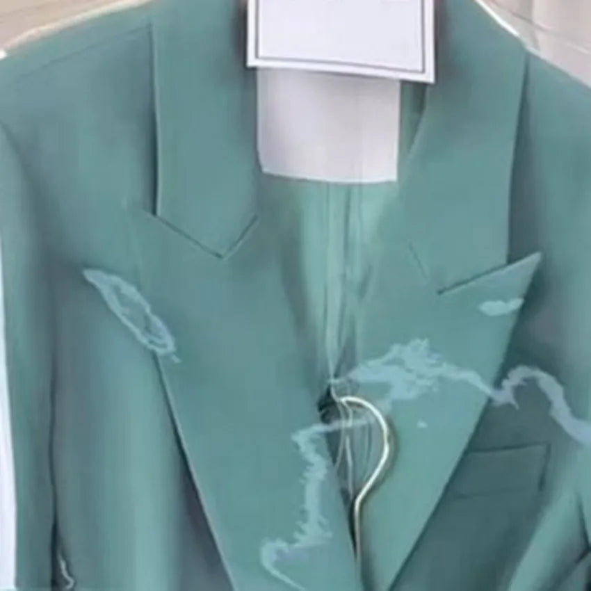 Autumn New Elegant Office Lady Suit Women Formal Outfits Notched Blazer Jacket with Belt + High Waist Shorts 2 Piece Set 651P