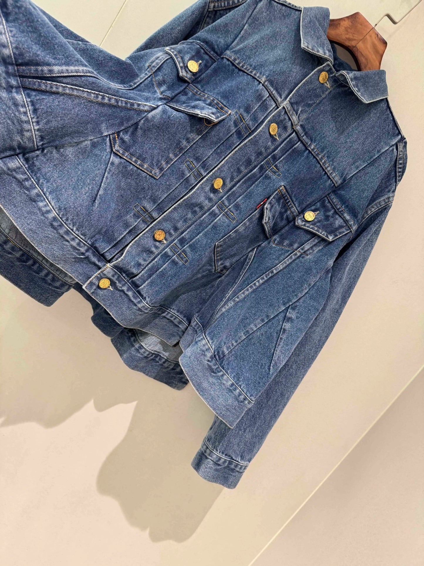 2025fw spring autumn new women's luxury high quality denim jacket female casual cowboy loose coat overcoat 2 color tutu