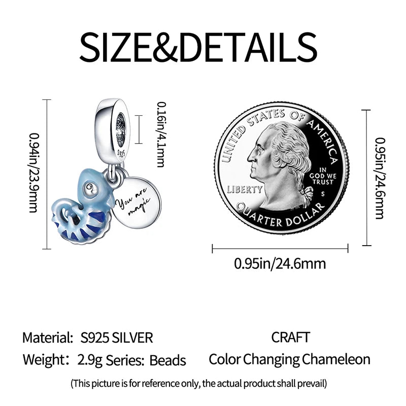 Hot Sale 925 Sterling Silver Charm Beads Glowing Luminous Firefly Star Light Bulb Pendant for Bracelet DIY Charms Jewelry