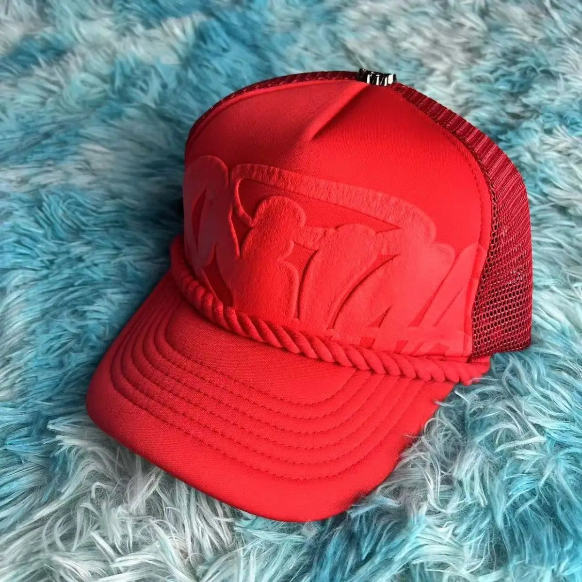 Unisex Sy Letter Printed Baseball Net Caps Spring and Summer Outdoor Adjustable Casual Hats Sunscreen Hat