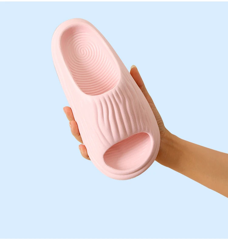 Women's Super Soft Eva Thick Platform Slides Minimalist And Comfortable Indoor Bathroom Non-Slip Slippers Women's Slippers