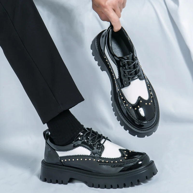 Genuine Leather Shoes For Man Spring Summner Big Size Shoes High Quality Designer Formal Shoes Casual Shoes Fashion Business