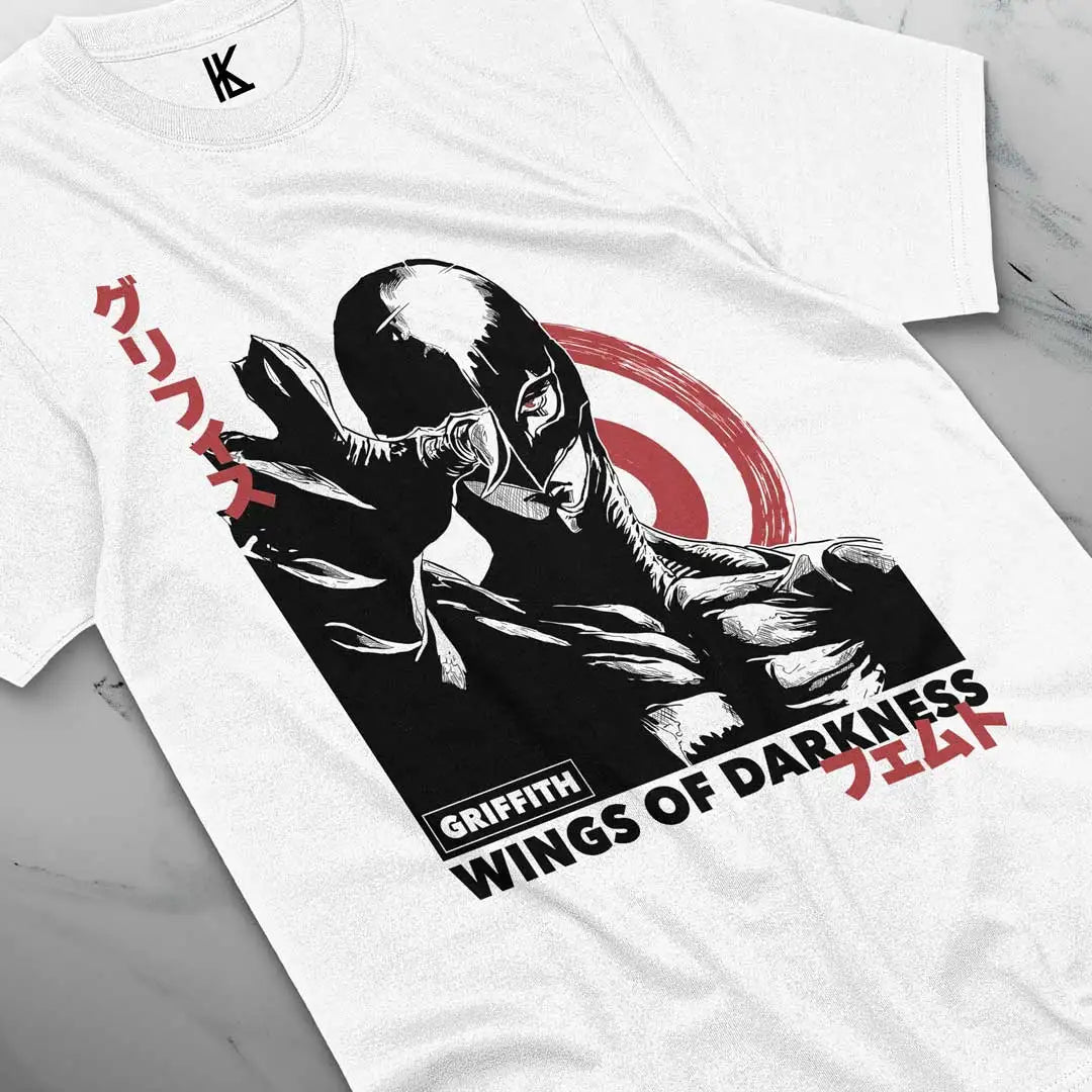 Berserk Femto_Griffith Anime Manga Cotton Unisex T-shirt