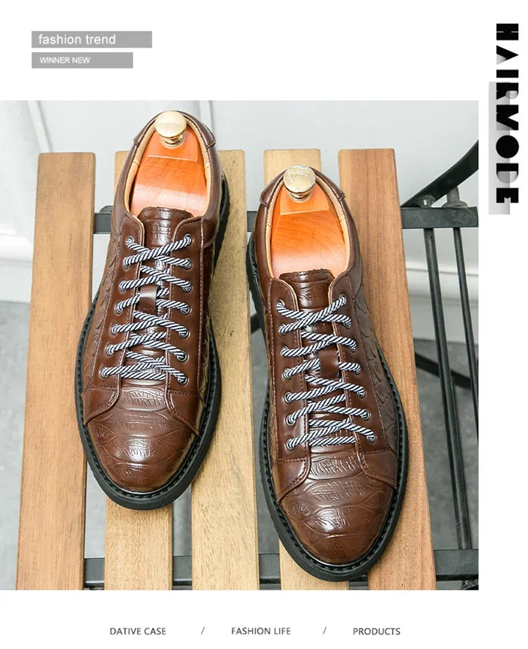 Original Sneakers Replicas Summer Shoes for Men Shoes 2024 Style Men Leather Shoe Natural Cowhide Leather Social Shoe Male Women