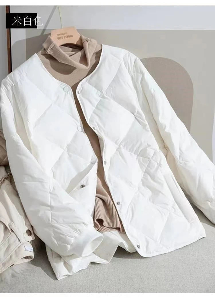 New Autumn Winter Jacket Parkas Warm Quilted Lightweight Women Coat Cotton Padded Jacket Cheap Wholesale Women's Clothing
