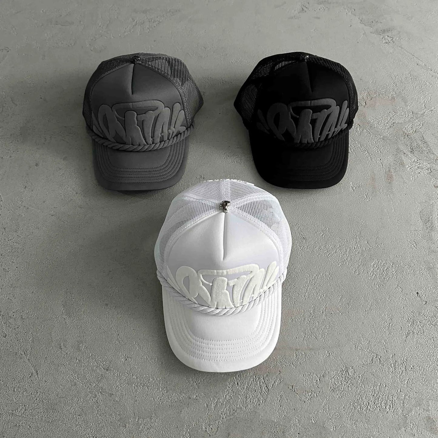 Unisex Sy Letter Printed Baseball Net Caps Spring and Summer Outdoor Adjustable Casual Hats Sunscreen Hat