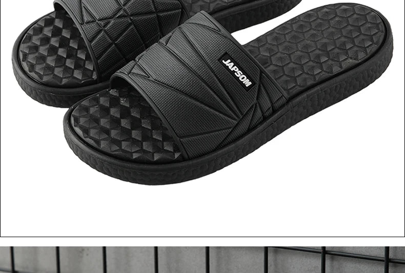 Summer Men Big Size Indoor EVA Massage Slippers Men's Slides House Room Home Shoes Soft Slipers Chausson Homme Pantoufle 48 49