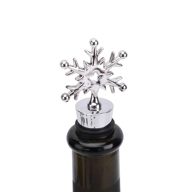 Bottle Stopper Wine Stoppers Deer Beverage Bottle Corks Sealer for Wine Lovers Christmas Halloween Kitchen Bar Tool Accessories
