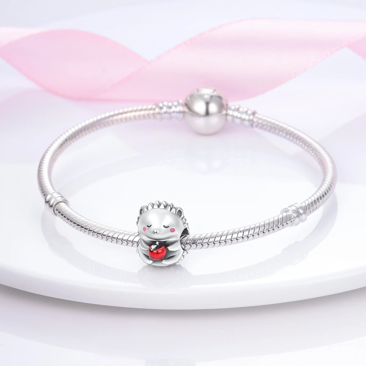 Silver Plated Cute Animals Charms Pendant Lovely Penguin Avocado Dangle Charm Beads Fit Bangle Bracelet Necklace Women Jewelry