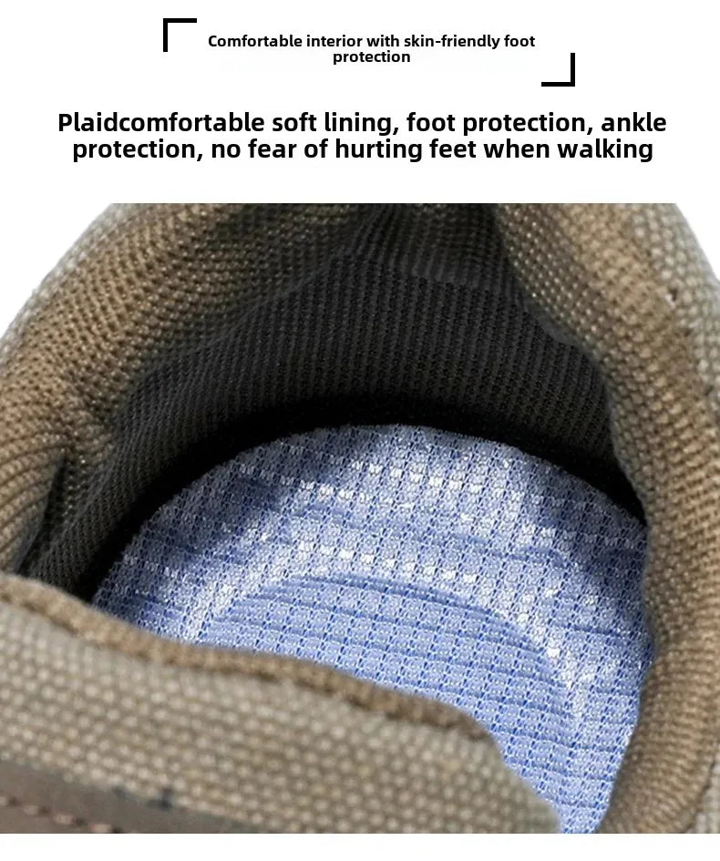 Men's Breathable Mesh Sport Shoes Casual Outdoor Climbing Anti-slip Wear-resistant Workwear Mountain Climbing Shoes Hot Sale Of
