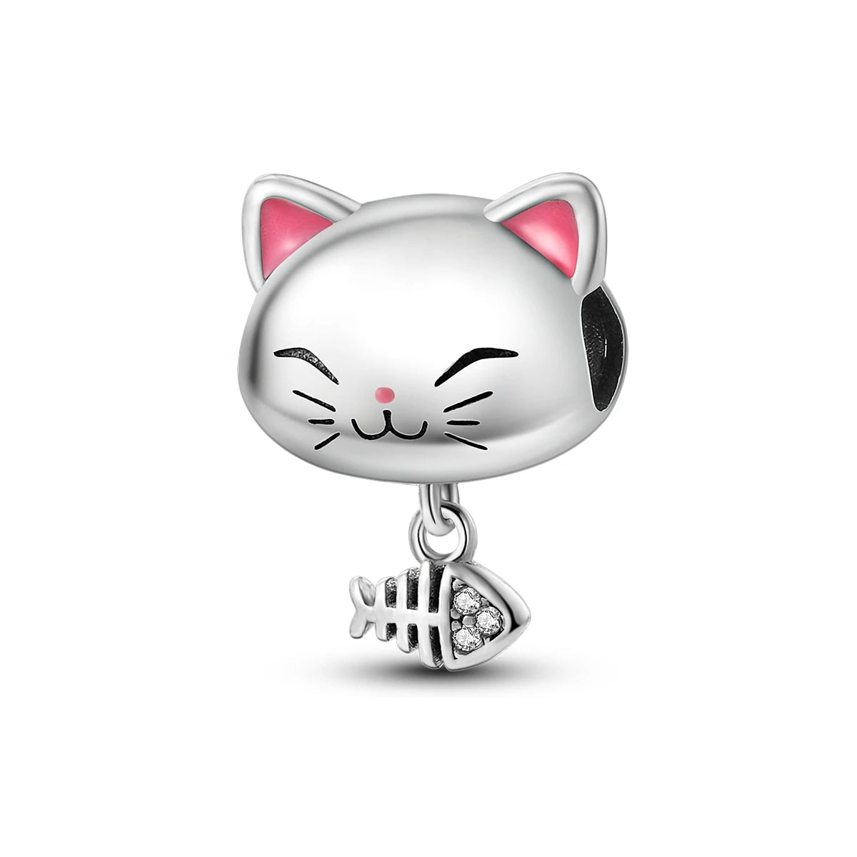 Silver Plated Cute Animals Charms Pendant Lovely Penguin Avocado Dangle Charm Beads Fit Bangle Bracelet Necklace Women Jewelry