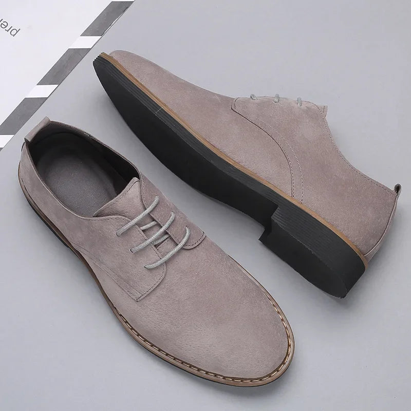 Men Matte Leisure Shoes Retro Floral Pattern Men Dress Shoes Fashion Lace-Up Flats High Quality Business Men Party Wedding 2025