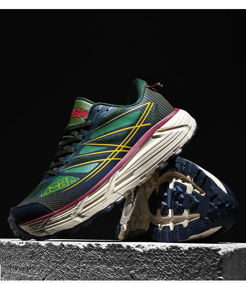 2025 Marathon Air Cushion Men Sports Running Shoes Breathable Lightweight Women Comfortable Athletic Training Climbing Sneakers