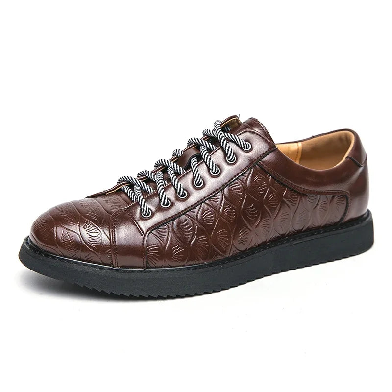 Original Sneakers Replicas Summer Shoes for Men Shoes 2024 Style Men Leather Shoe Natural Cowhide Leather Social Shoe Male Women