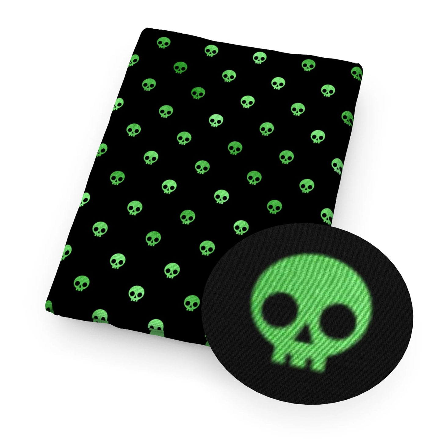 Halloween Skull Bone Skeleton Printed Polyester Pure Cotton Material Patchwork Tissue Sewing Quilting Fabrics Needlework DIY