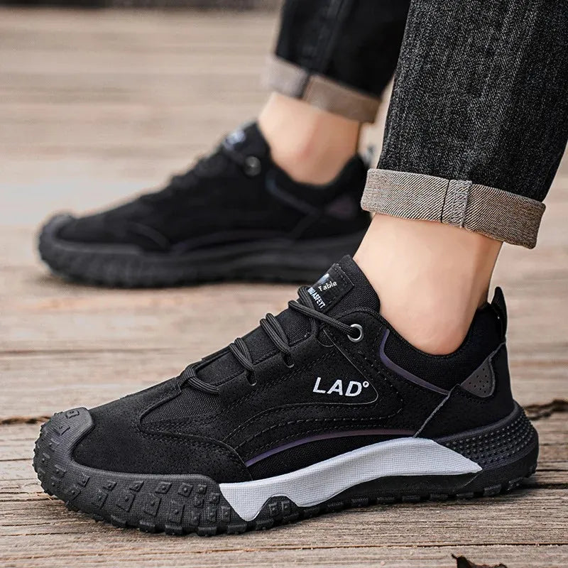 Men's Breathable Mesh Sport Shoes Casual Outdoor Climbing Anti-slip Wear-resistant Workwear Mountain Climbing Shoes Hot Sale Of