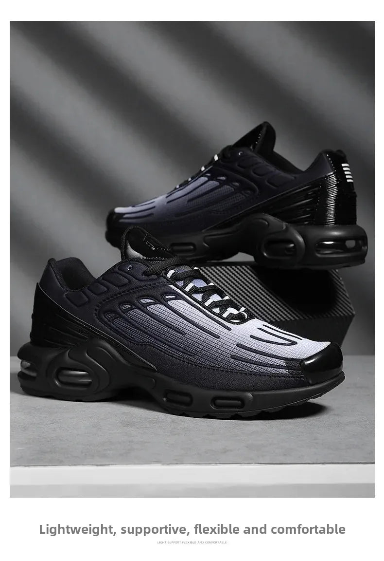 2024 New Spring Large Size Couple Air Cushion Sports Shoes Student Running Shoes Men Casual Trendy Sport Shoes Breathable