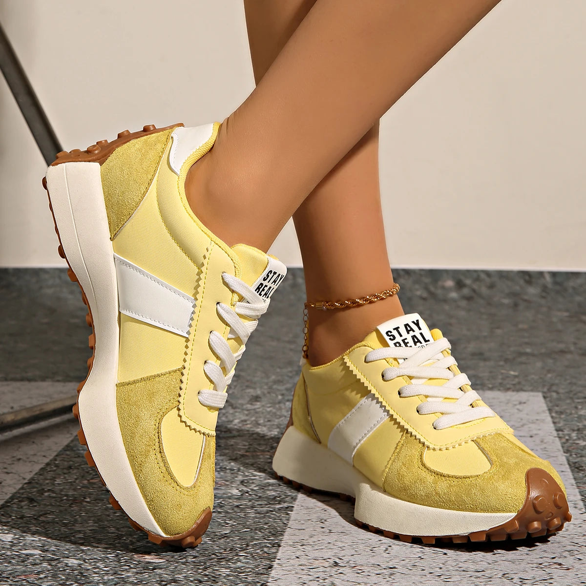 Women Sneakers 2025 New Spring Autumn Brand Luxury Vulcanize Shoes Casual Footwear Zapatillas Mujer Light Flat Breathable Shoes