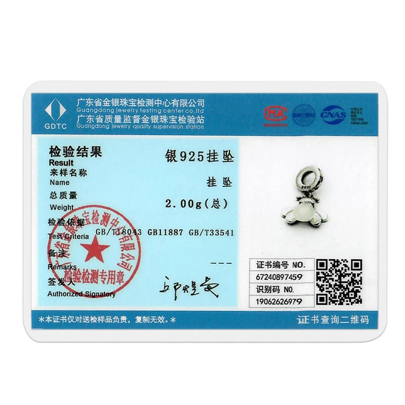 Hot Sale 925 Sterling Silver Charm Beads Glowing Luminous Firefly Star Light Bulb Pendant for Bracelet DIY Charms Jewelry