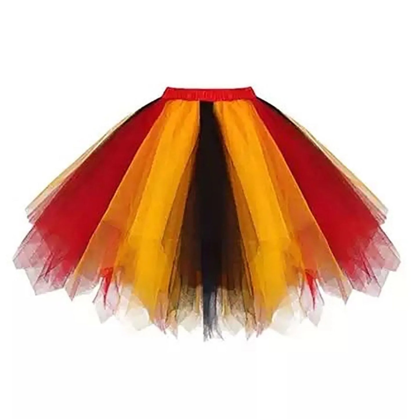 Women Tutu Skirt Fashion Rave Party Carnival Summer High Waist Mesh Skirts Pleated Mini Skirt Sexy Layered Club Short Pettiskirt