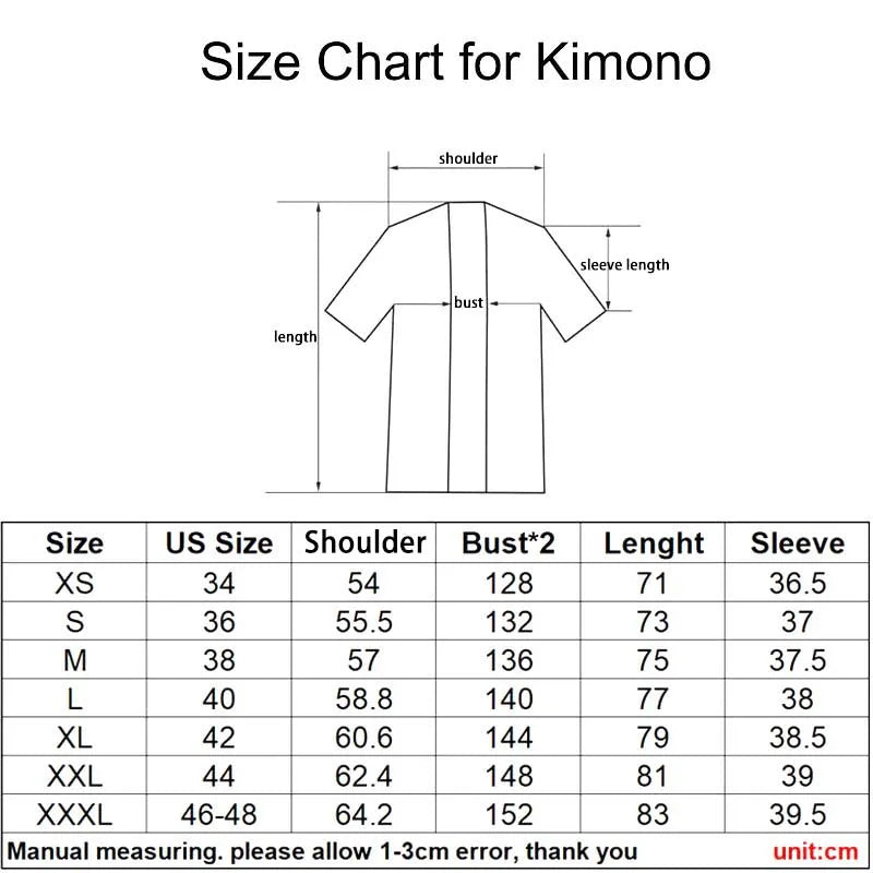 Men's Lightweight Kimono Shirt Seven Sleeve Open Front Cardigan Japanese Style Yukata Bathrobe Samurai Clothing