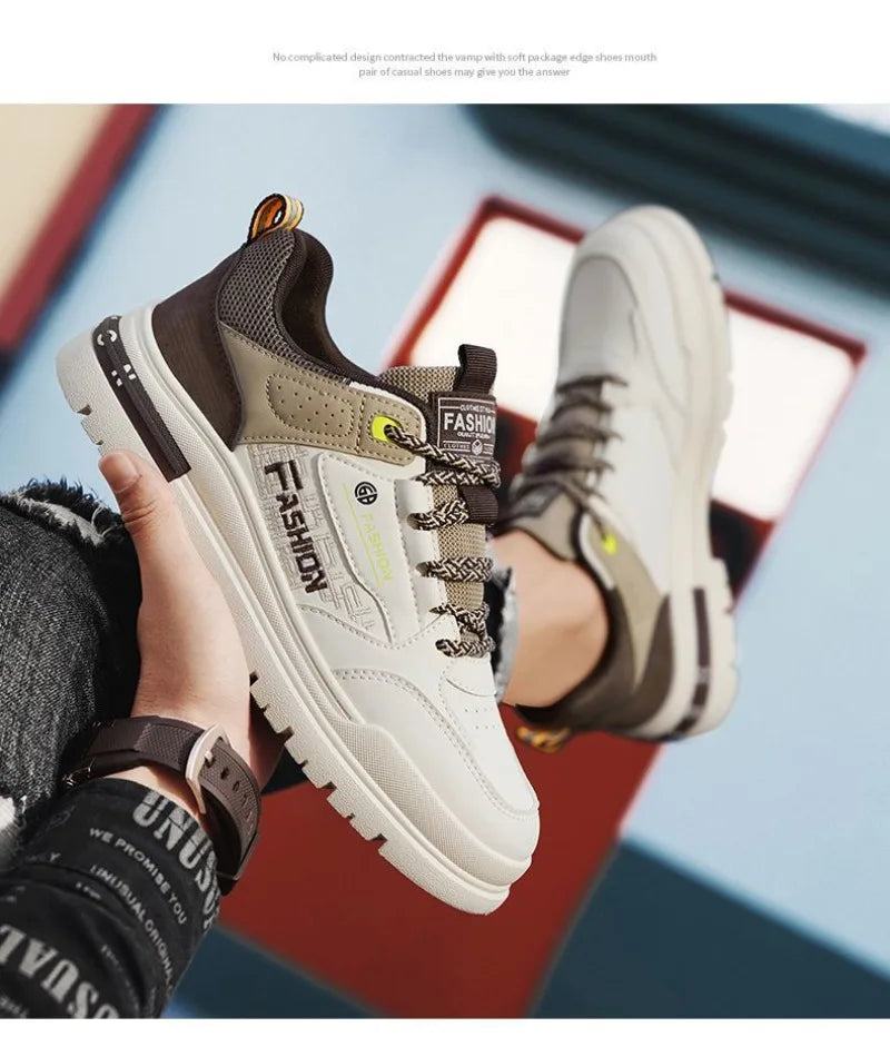 New Sneakers Men Casual Autumn Vulcanized Shoes Male Walking Sport Shoes Outdoor Sneakers Male Sneakers 2025 Zapatos De Hombre