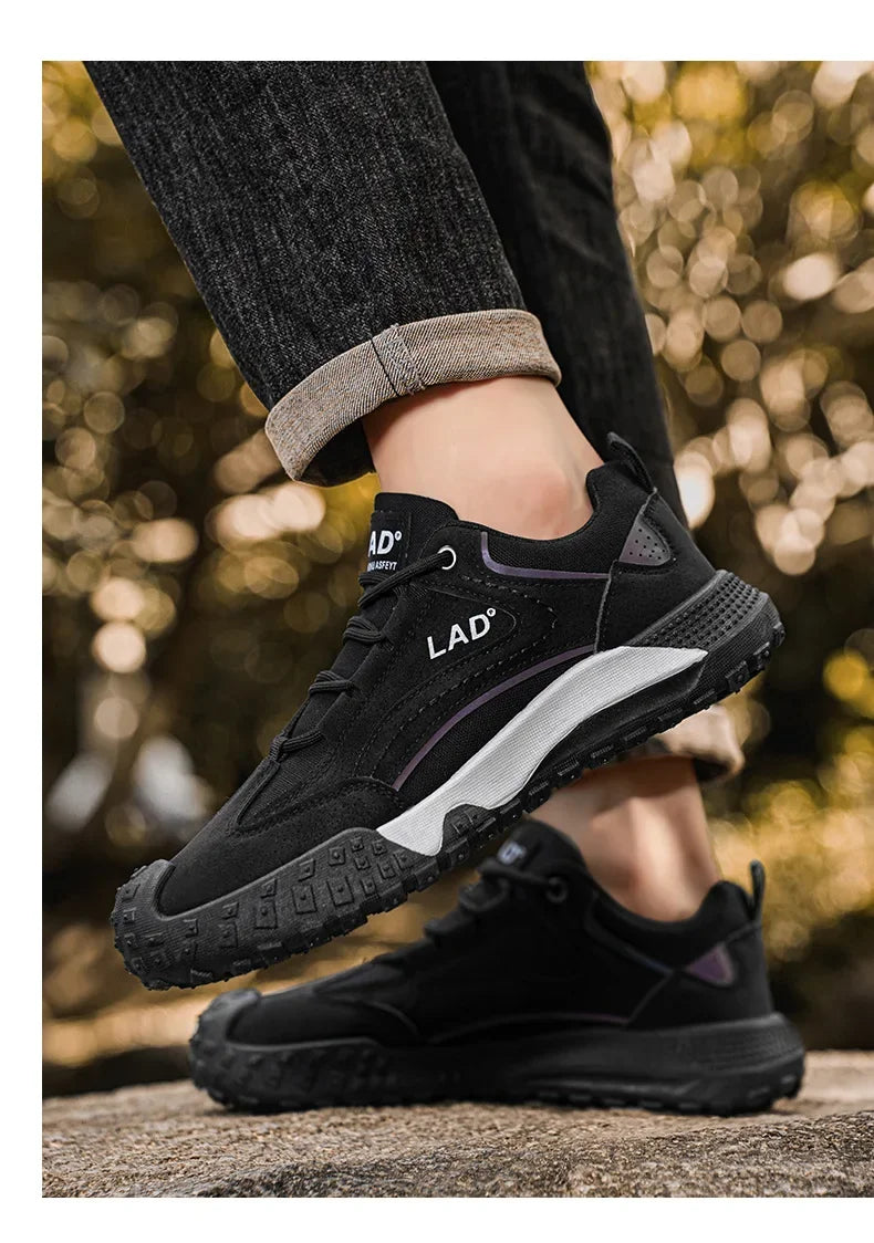 Men's Breathable Mesh Sport Shoes Casual Outdoor Climbing Anti-slip Wear-resistant Workwear Mountain Climbing Shoes Hot Sale Of