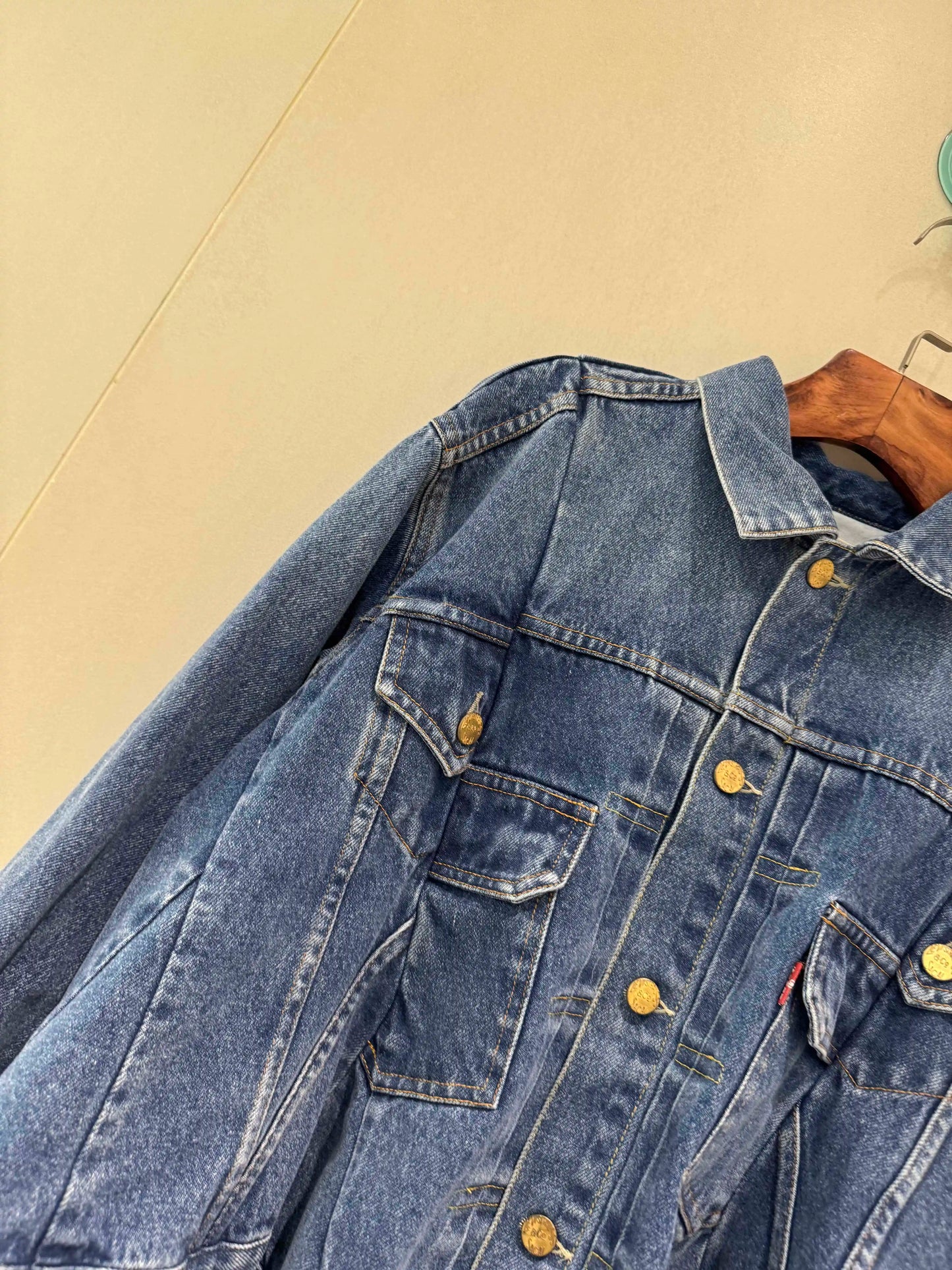 2025fw spring autumn new women's luxury high quality denim jacket female casual cowboy loose coat overcoat 2 color tutu