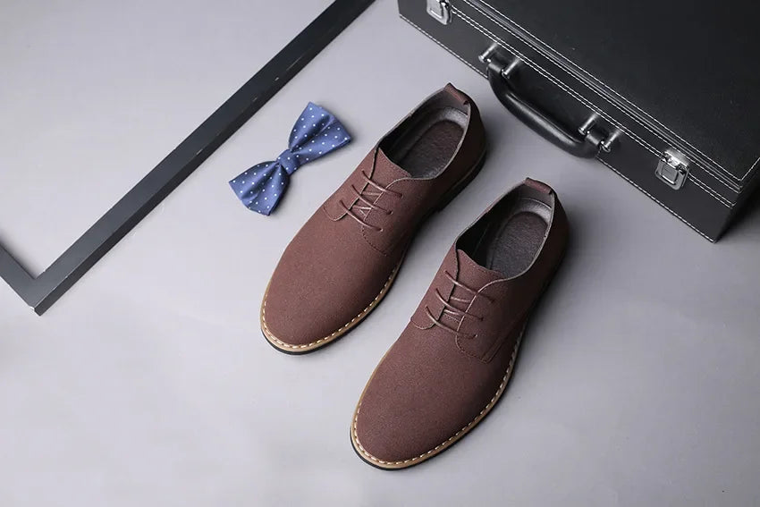 Men Matte Leisure Shoes Retro Floral Pattern Men Dress Shoes Fashion Lace-Up Flats High Quality Business Men Party Wedding 2025