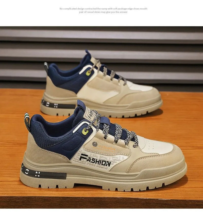 New Sneakers Men Casual Autumn Vulcanized Shoes Male Walking Sport Shoes Outdoor Sneakers Male Sneakers 2025 Zapatos De Hombre