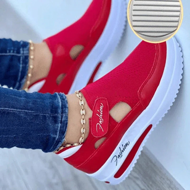 Sneakers Women Shoes Woman Tennis Shoes Canvas Shoe Female Casual Shoes Ladies Sport Shoes Platform Sneaker Hollow Out Shoes