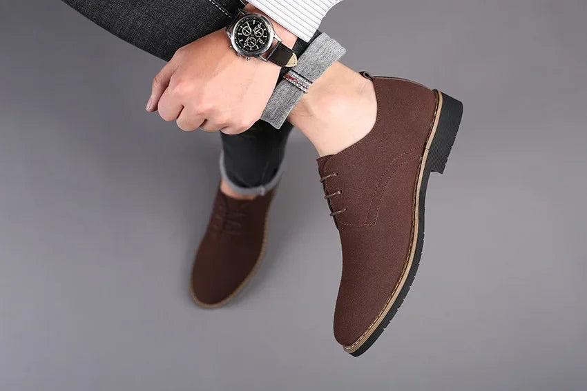 Men Matte Leisure Shoes Retro Floral Pattern Men Dress Shoes Fashion Lace-Up Flats High Quality Business Men Party Wedding 2025