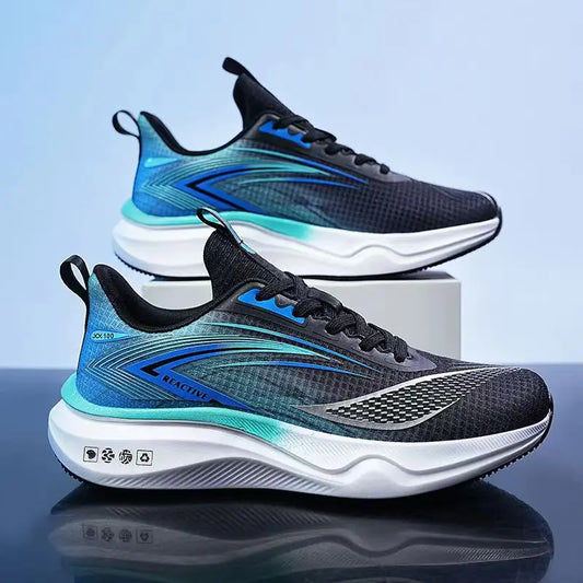 Men's Sneakers Casual Breathable Sports Shoes Men Anti Slip Wear-resistant Running Shoes Outdoor Walking Training Tennis Shoes