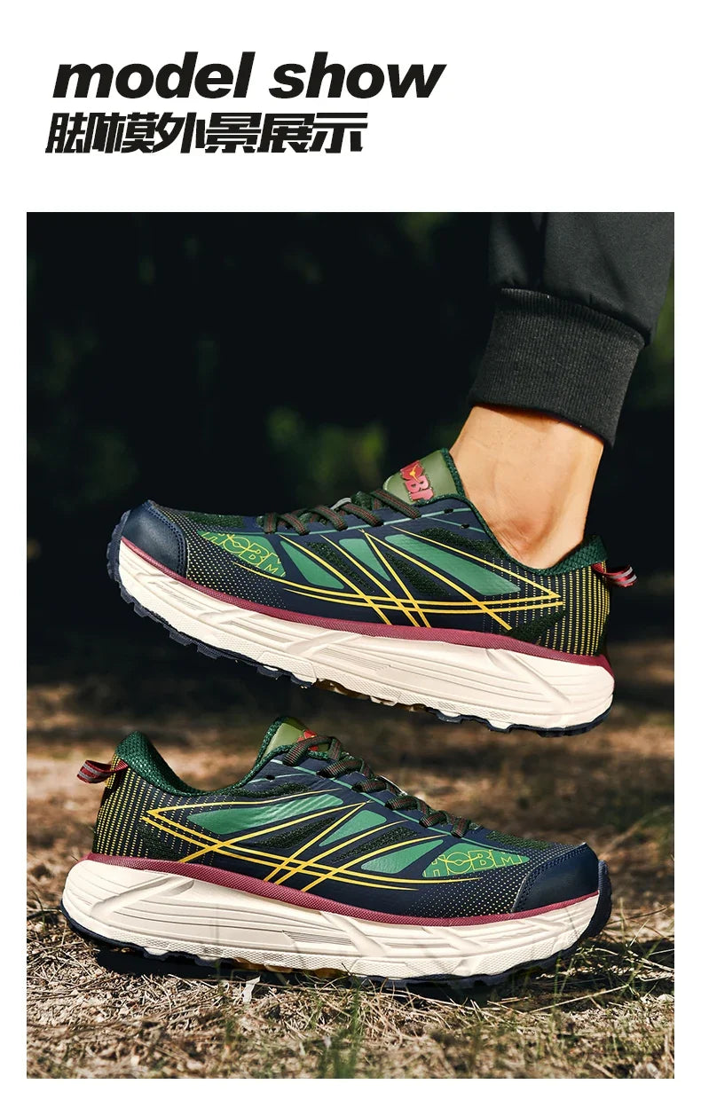 2025 Marathon Air Cushion Men Sports Running Shoes Breathable Lightweight Women Comfortable Athletic Training Climbing Sneakers