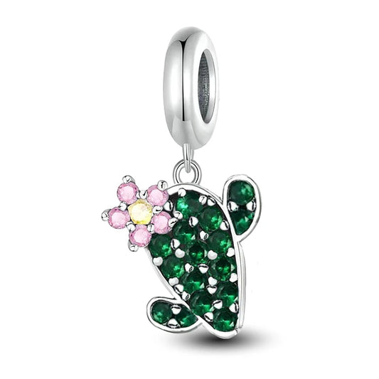 Fit Pan 925 Original Bracelets Love Heart Flower Four Leaf Clover Turtle 925 Silver Charms Beads DIY Birthday Jewelry Gift