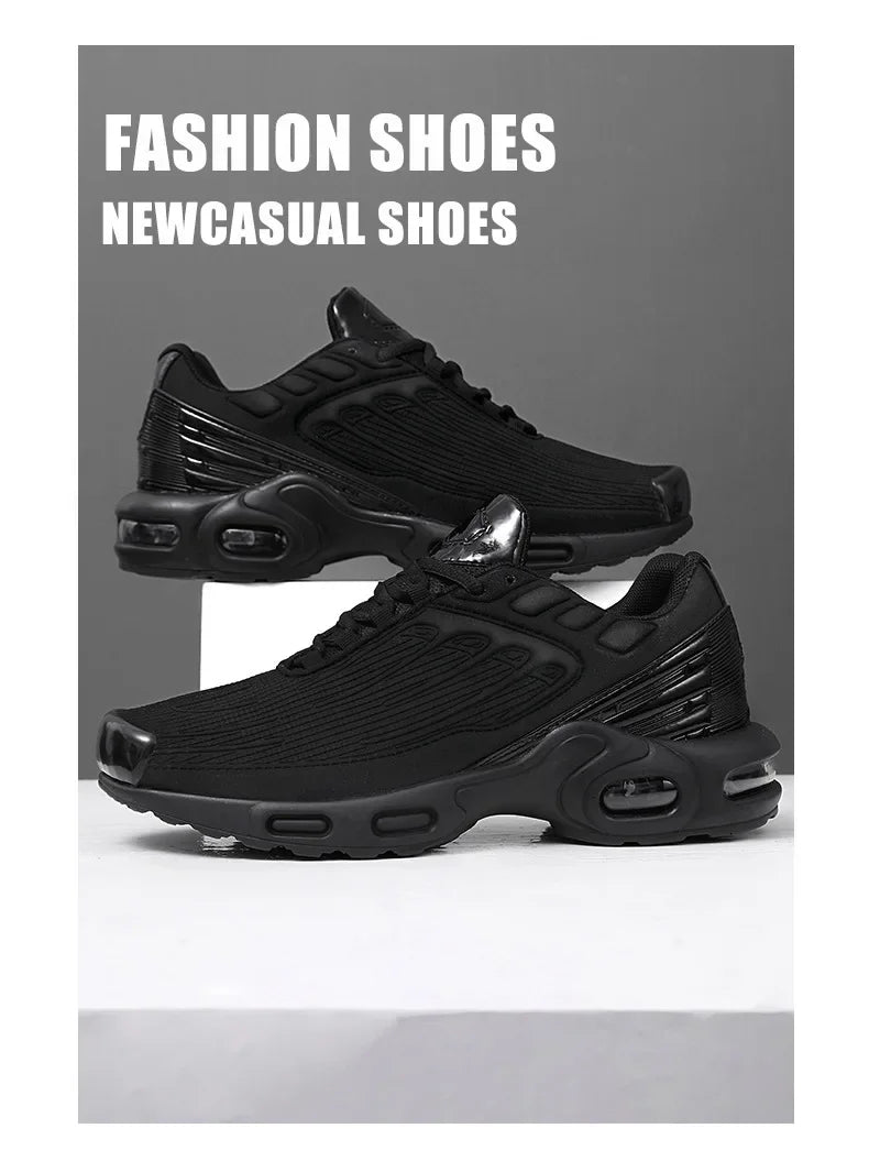 2024 New Spring Large Size Couple Air Cushion Sports Shoes Student Running Shoes Men Casual Trendy Sport Shoes Breathable