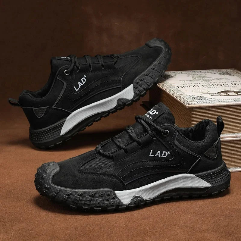 Men's Breathable Mesh Sport Shoes Casual Outdoor Climbing Anti-slip Wear-resistant Workwear Mountain Climbing Shoes Hot Sale Of