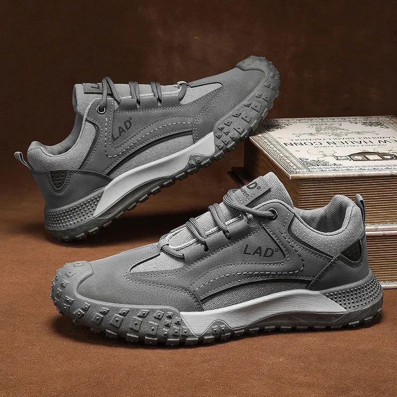Men's Breathable Mesh Sport Shoes Casual Outdoor Climbing Anti-slip Wear-resistant Workwear Mountain Climbing Shoes Hot Sale Of