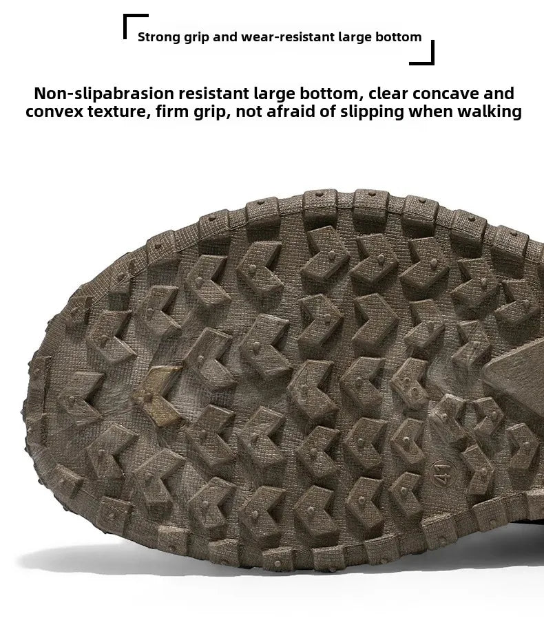 Men's Breathable Mesh Sport Shoes Casual Outdoor Climbing Anti-slip Wear-resistant Workwear Mountain Climbing Shoes Hot Sale Of