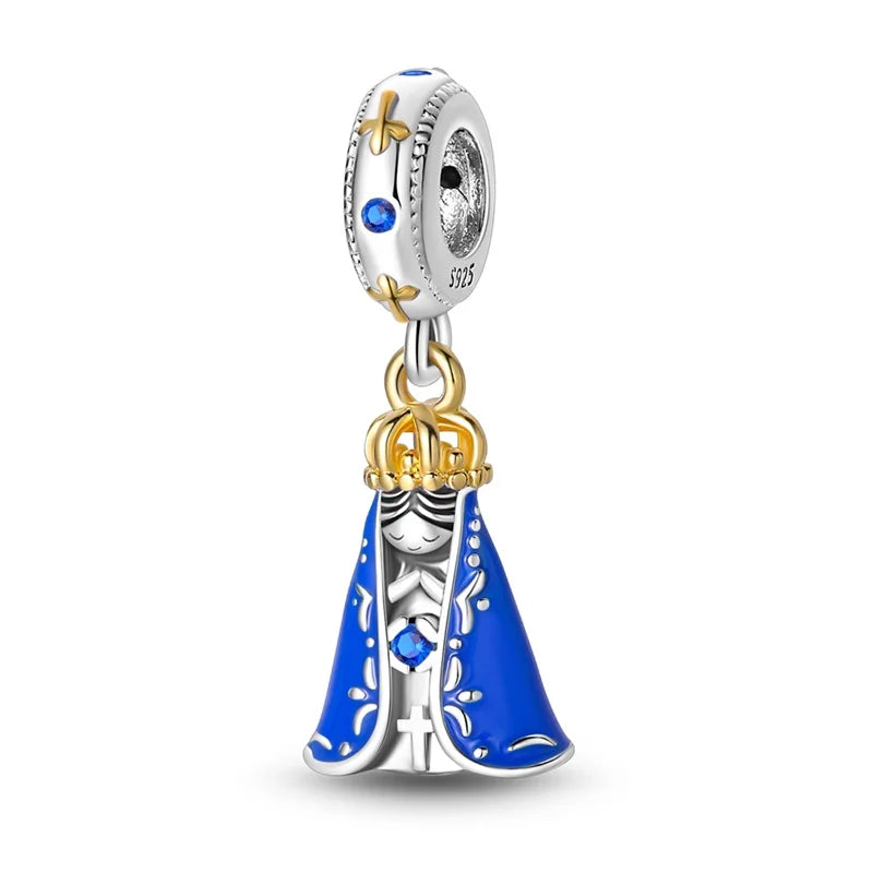 925 Sterling Silver Chameleon Luminous Firefly Butterfly Charms Beads Fit Qikaola 925 Original Bracelets Fine DIY Jewelry Making