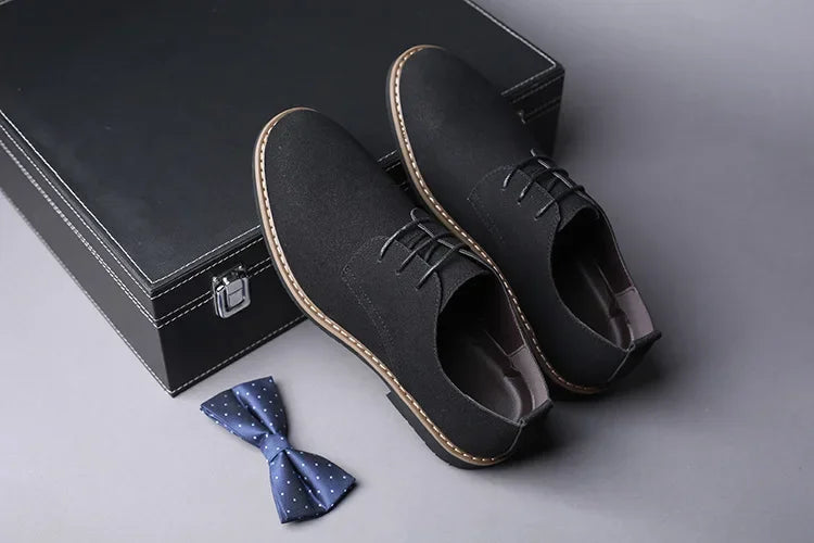 Men Matte Leisure Shoes Retro Floral Pattern Men Dress Shoes Fashion Lace-Up Flats High Quality Business Men Party Wedding 2025